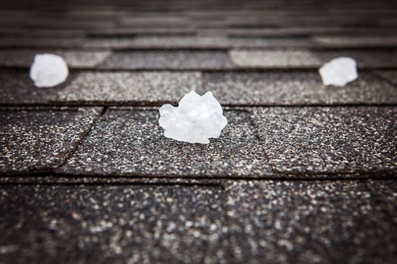 Hail Damage: Your roof.